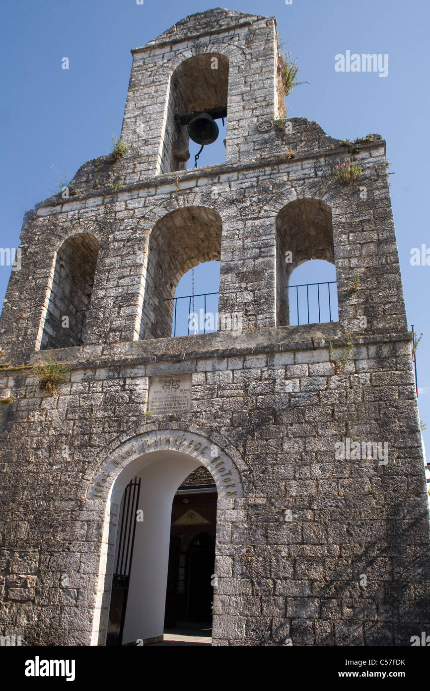 Griechenland Epirus Ioannina See Pamvotis Insel Kirche Stockfoto