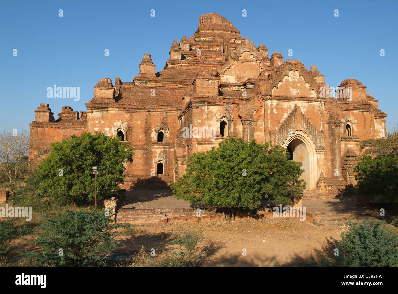 Asien, Burma, Myanmar, Bagan, Tempel, Dhammayangyi, Stockfoto