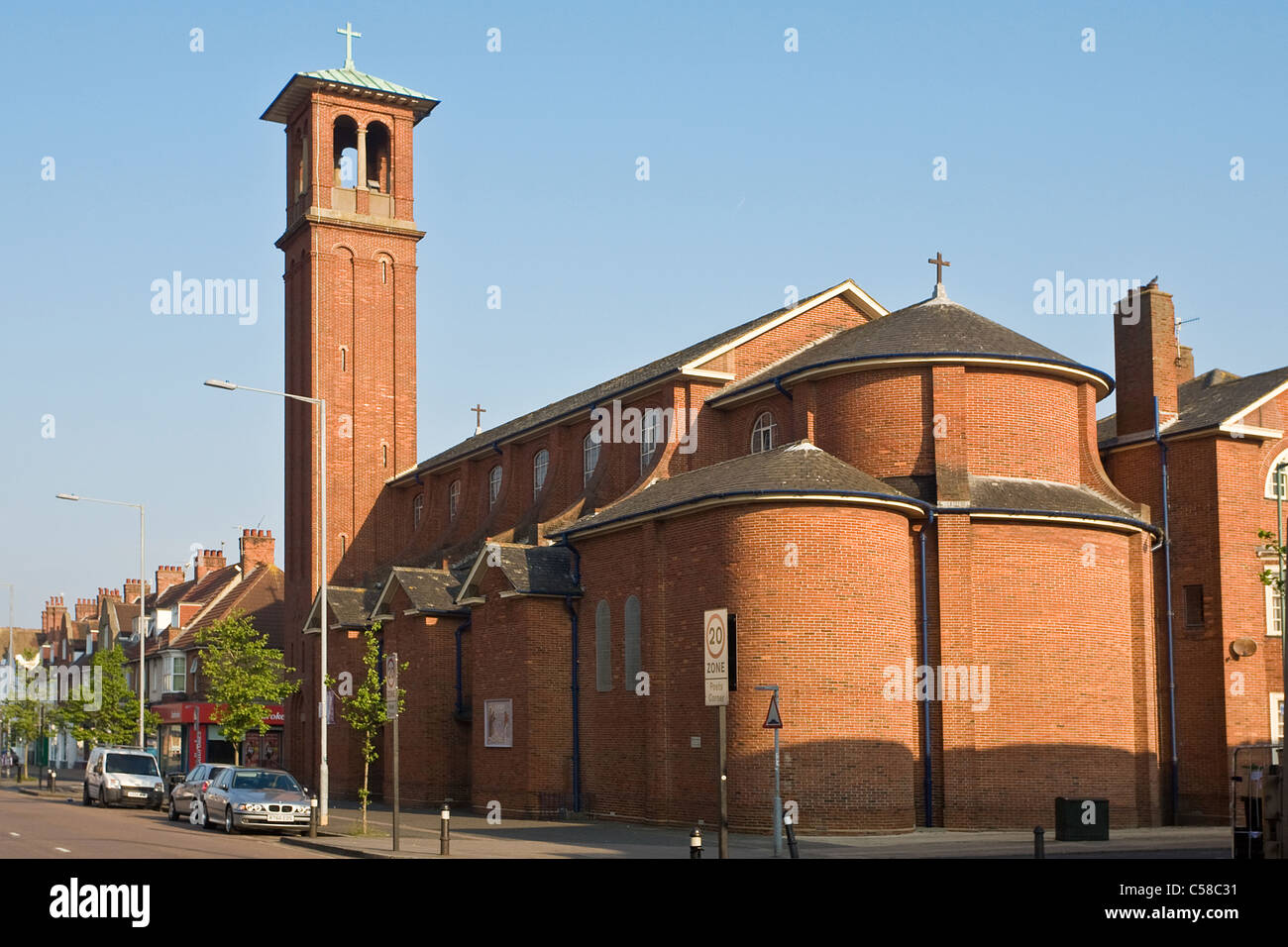 St Peter Kirche, Portland Road, Hove, East Sussex, England, UK Stockfoto