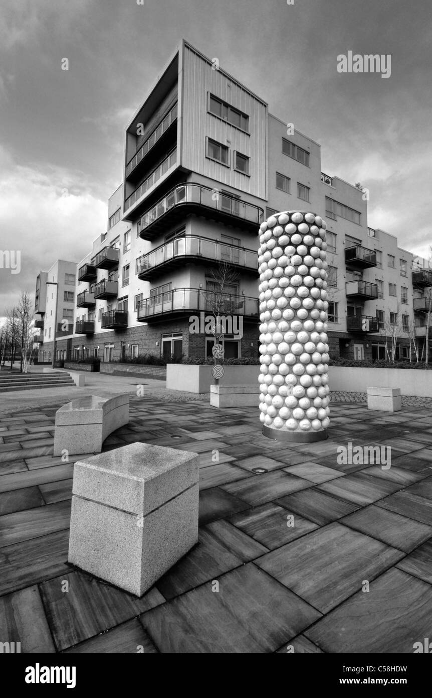 Millennium Village, Greenwich Peninsula Stockfoto