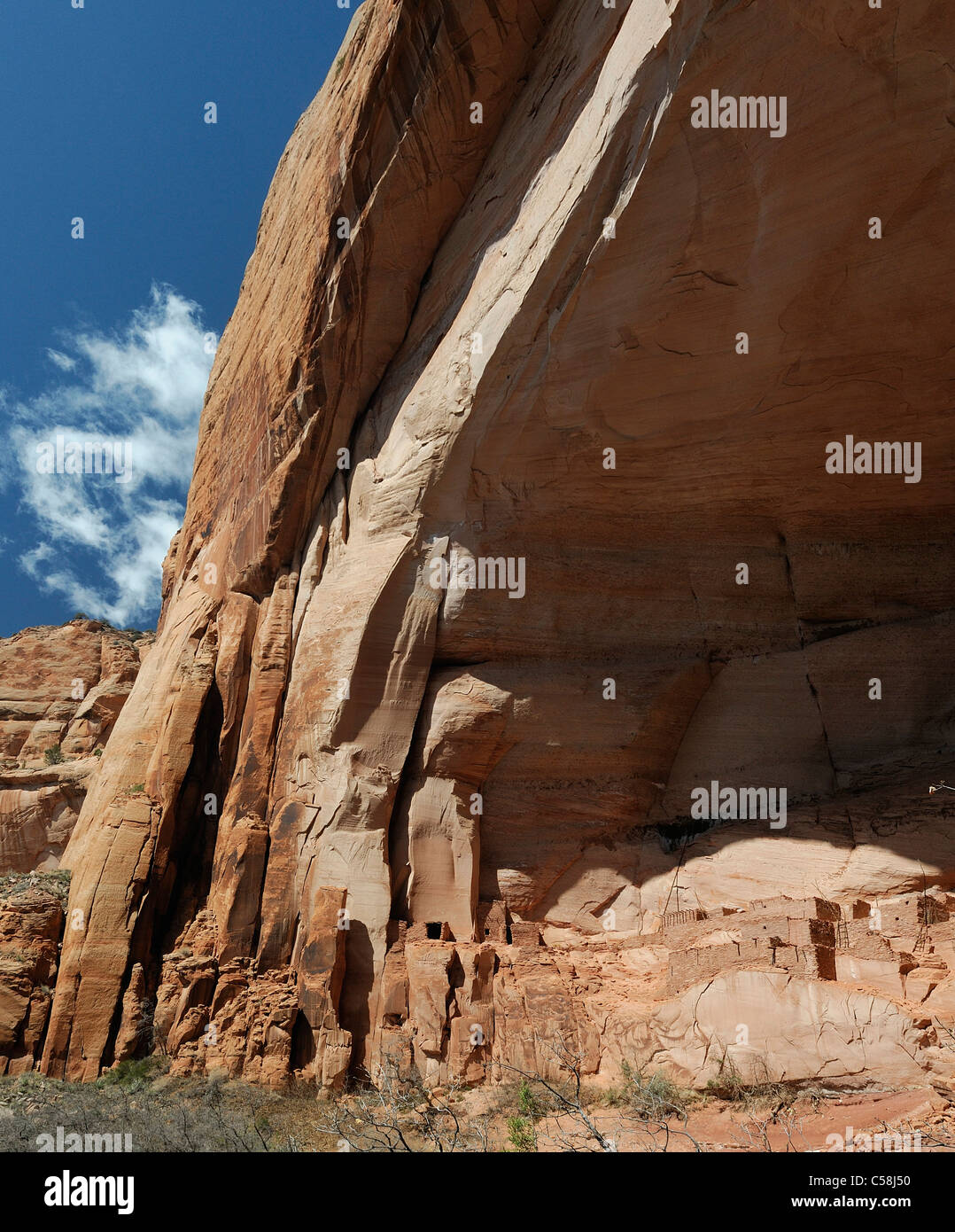 Betatakin, Anasazi, Ruinen, Navajo, Nationaldenkmal, Arizona, USA, USA, Amerika, Wohnungen Stockfoto