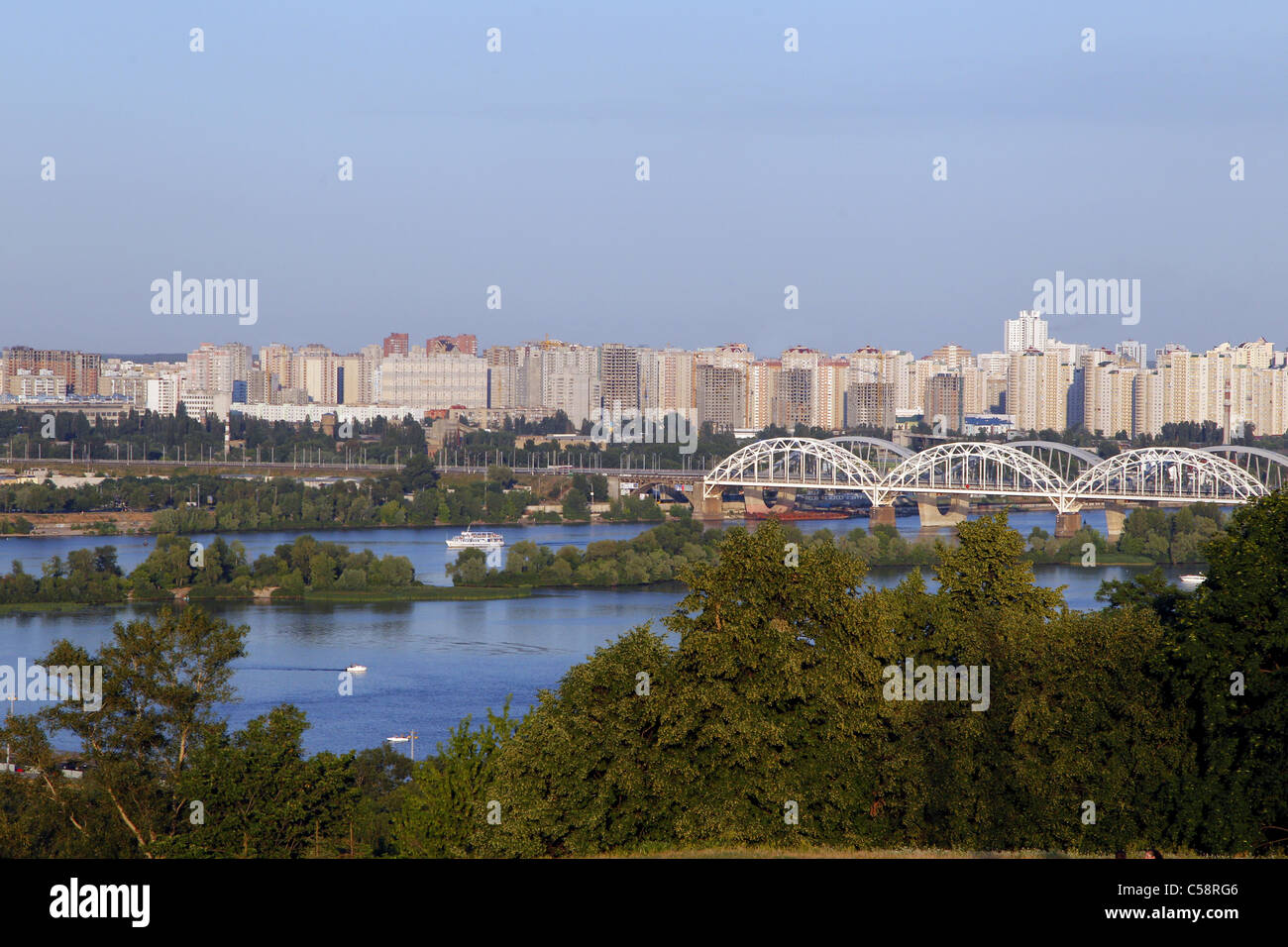 Kiew aus der Heimat STATUE Kiew UKRAINE 15. Juni 2011 Stockfoto