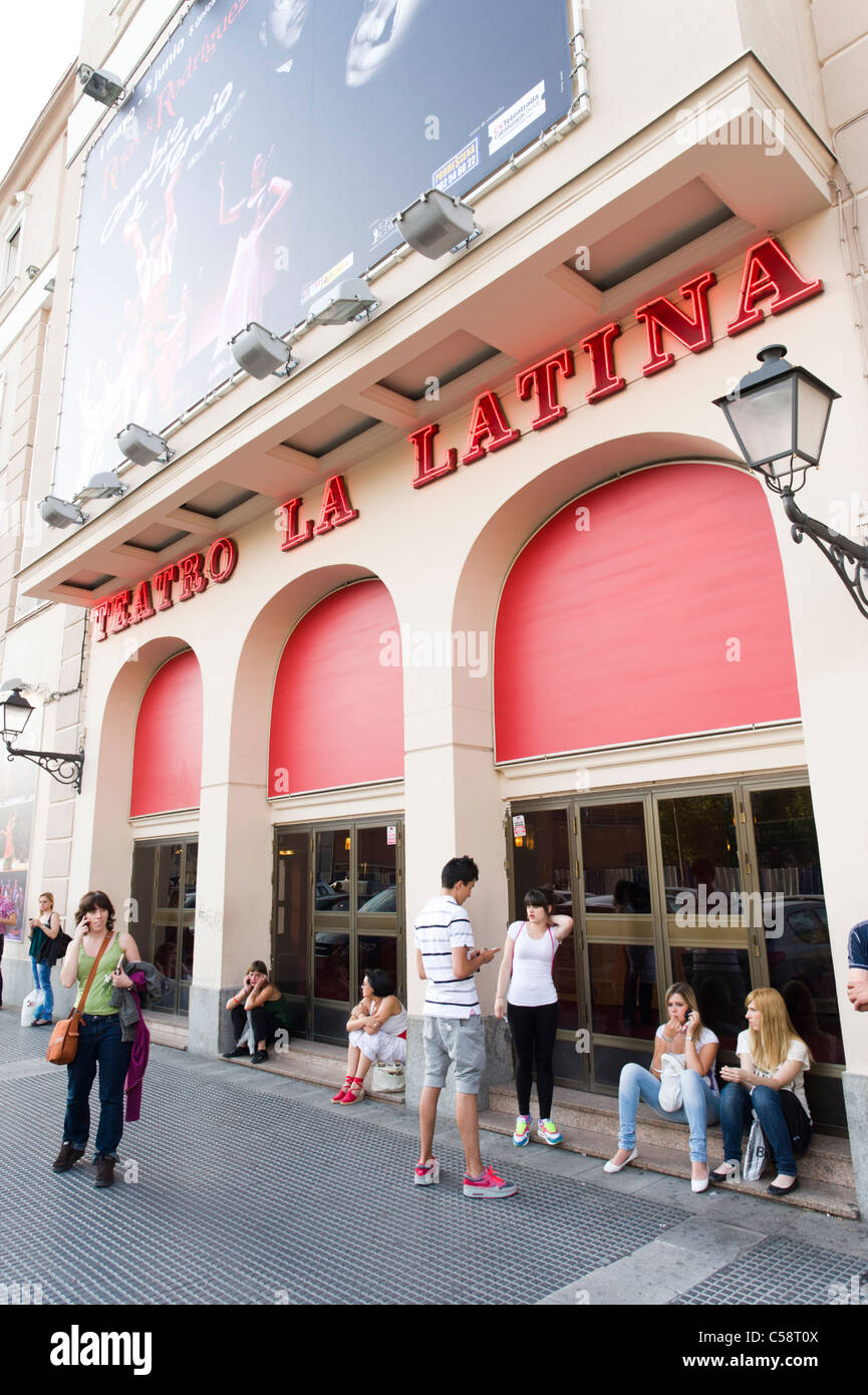 Teatro La Latina, Madrid, Spanien Stockfoto