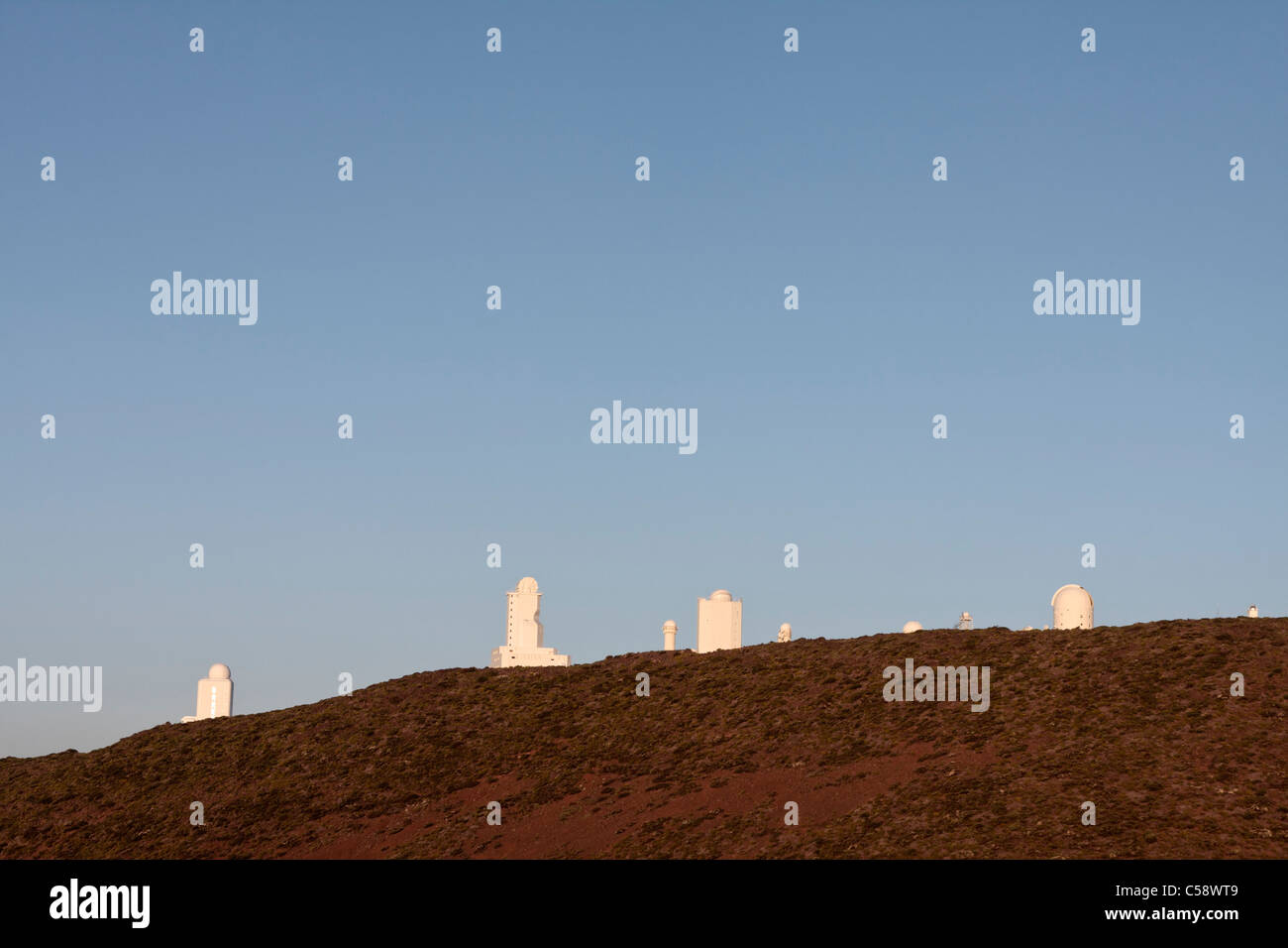 Die Astrophysik Zentrum Teleskope in Izana nahe Tewide in Teneriffa-Kanarische Inseln-Spanien Stockfoto