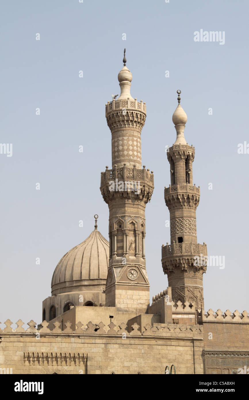 El-Azhar-Moschee Stockfoto