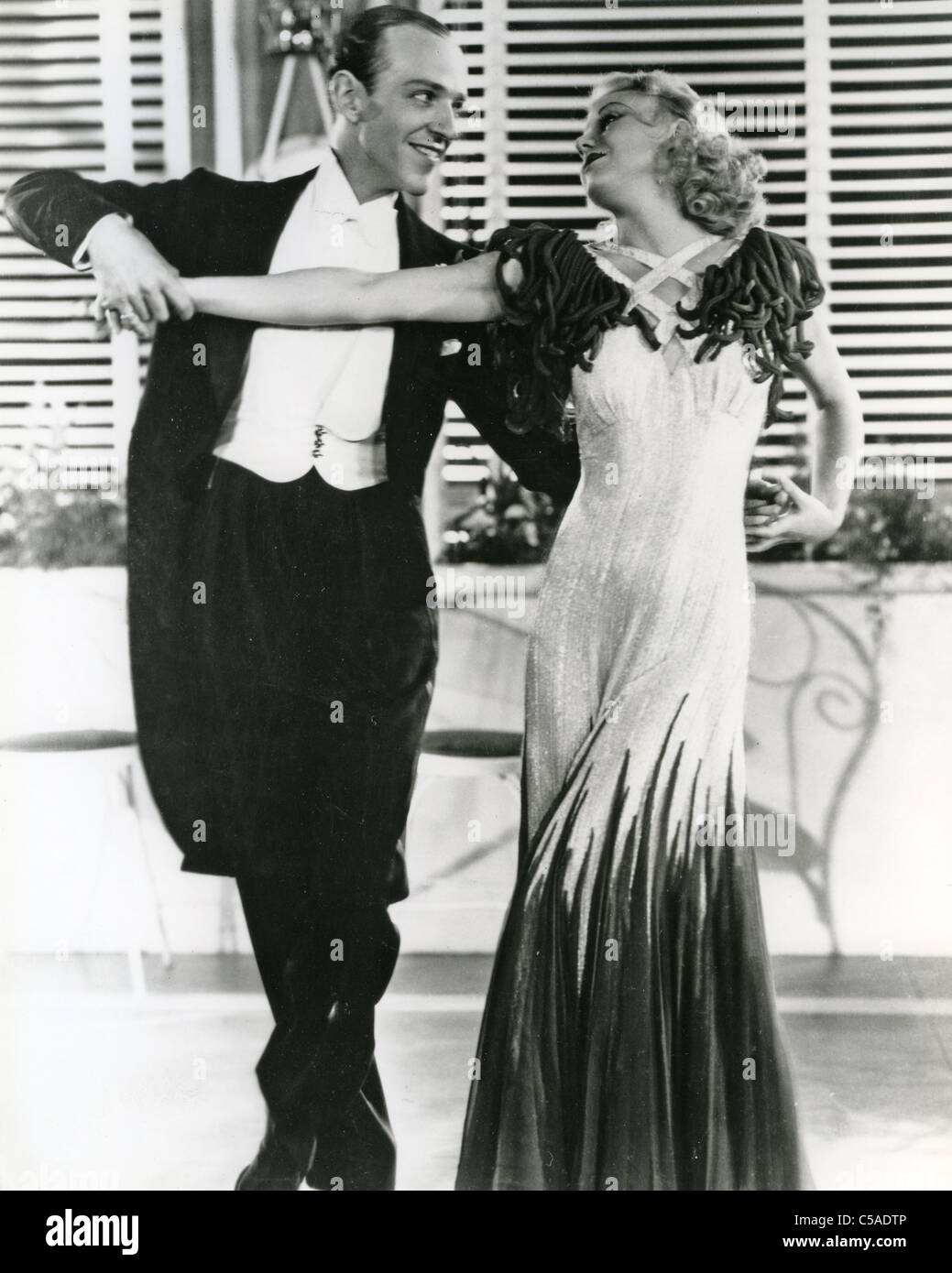 FRED ASTAIRE und Ginger Rogers - US Film Tänzer und Sänger Stockfoto