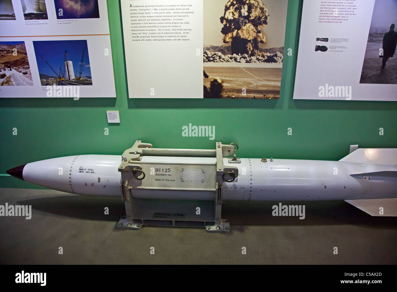 Atomic Testing Museum Stockfoto