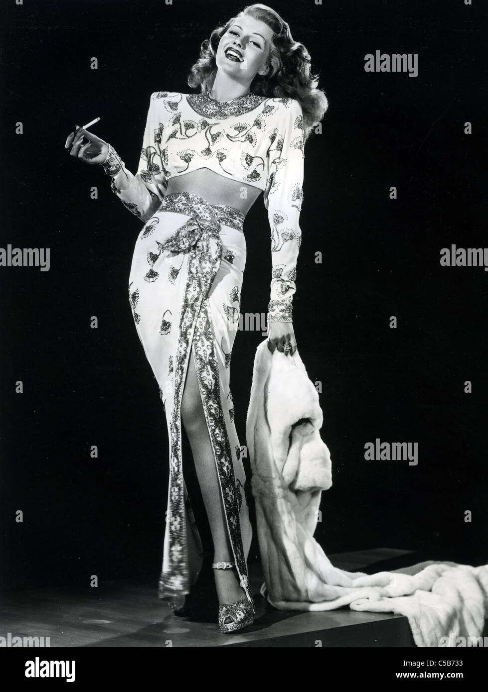 GILDA 1946 Columbia Film mit Rita Hayworth Stockfoto