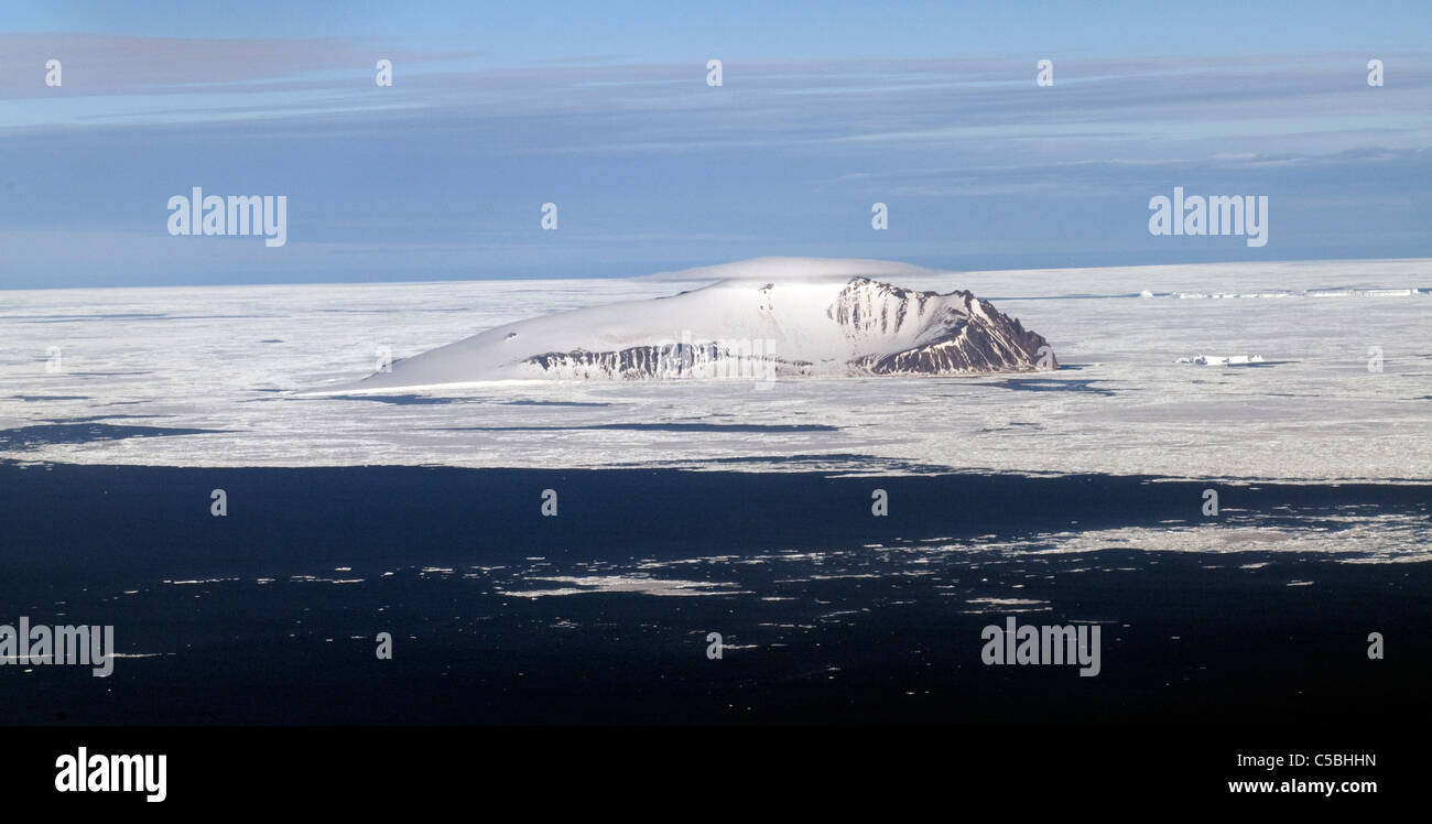 Beaufort Insel McMurdo Sound Rossmeer Antarktis Stockfoto Beaufort Insel McMurdo Sound Rossmeer Antarktis Stockfoto