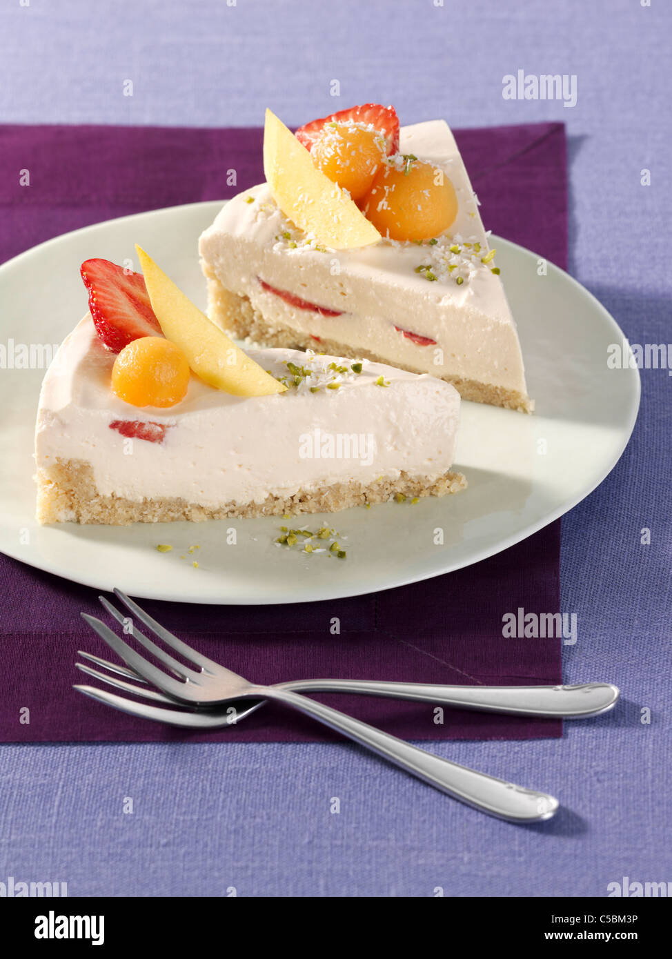 Kokos Quark Kuchen