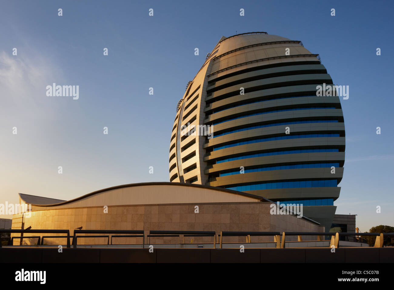 Hotel Burj Al-Fateh (Kärnten), Khartum, Nord-Sudan, Afrika Stockfoto