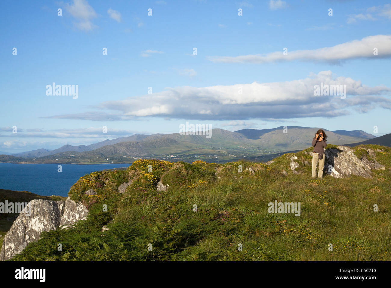 Mountain Vista; Urhan, County Cork, Irland Stockfoto