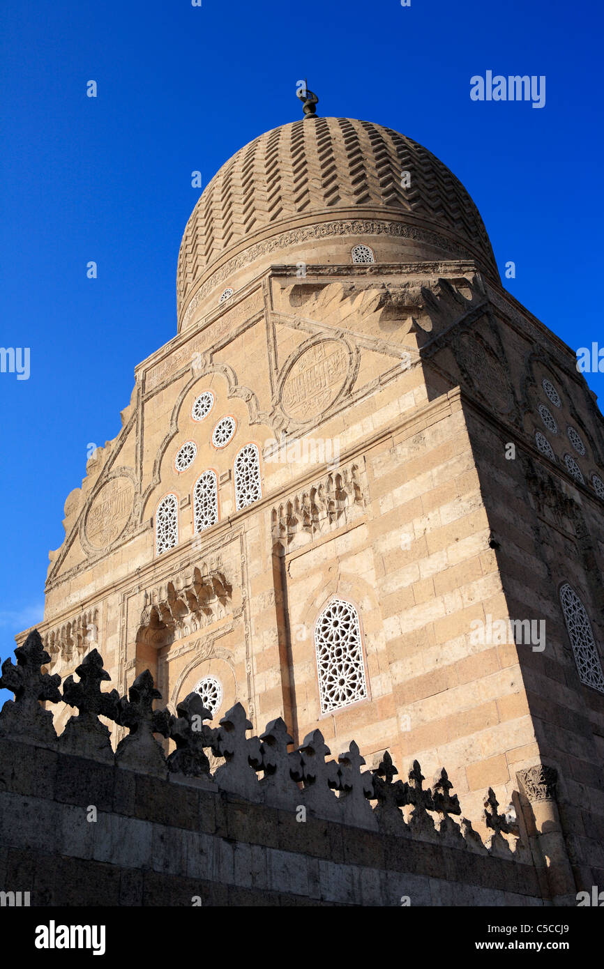 Muslimische Mausoleum, Kairo, Ägypten Stockfoto