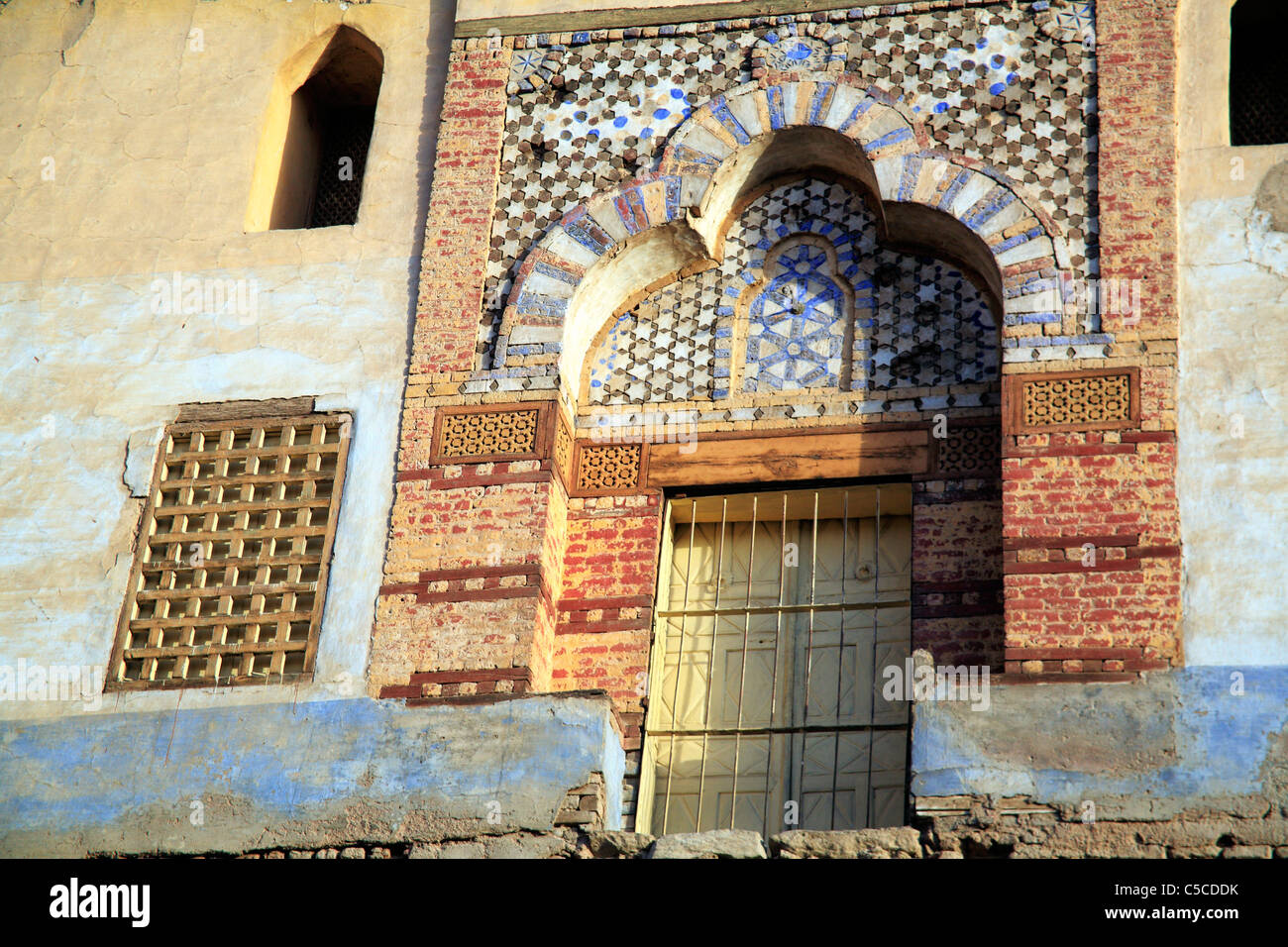 Moschee von Abu al-Haggag (XIV Jh.), Luxor, Ägypten Stockfoto