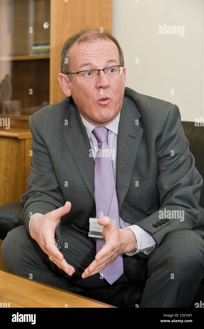 Aled Roberts AM walisischen liberaler Demokrat Ratsmitglied für Nordwales in der National Assembly for Wales Stockfoto