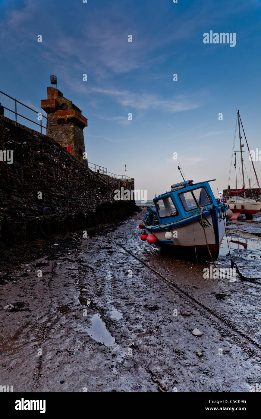 Blick auf das Meer in Nord-Devon Stockfoto