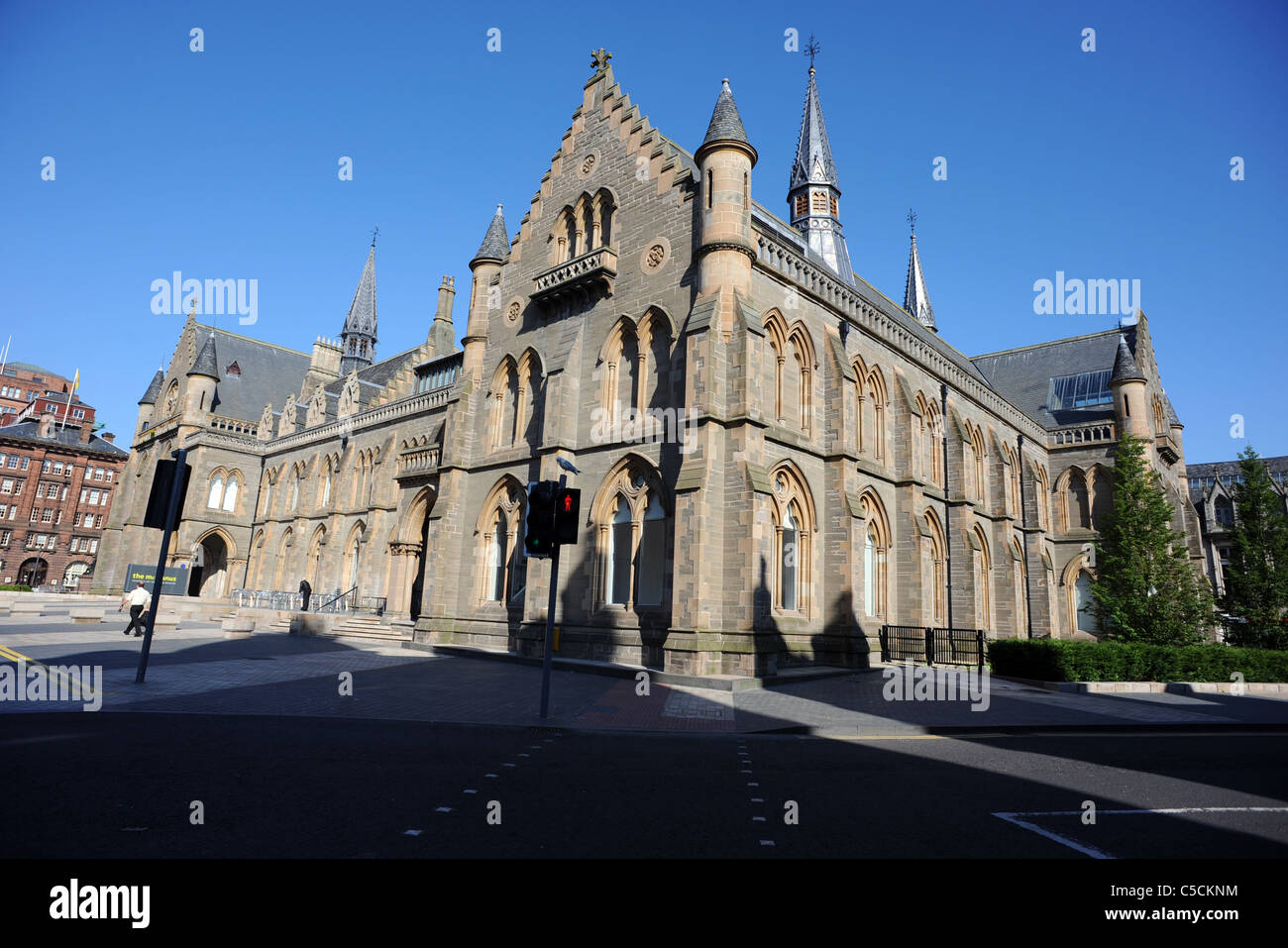 Die McManus Kunstgalerie und Museum Dundee. Stockfoto