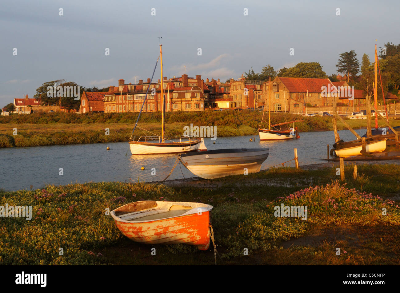 Blakeney Hafen, Norfolk, England, UK Stockfoto