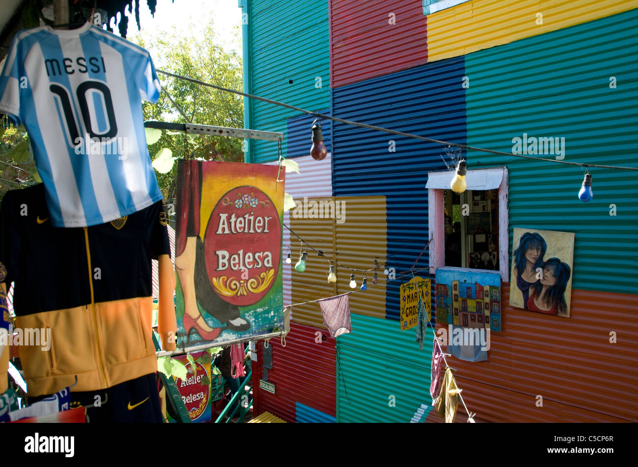 La Boca, Buenos Aires, Argentinien Stockfoto