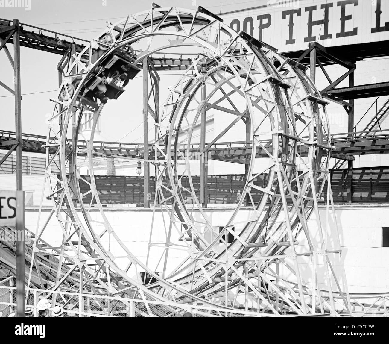 Loop the Loop, Coney Island, N.Y., ca. 1903 Stockfoto
