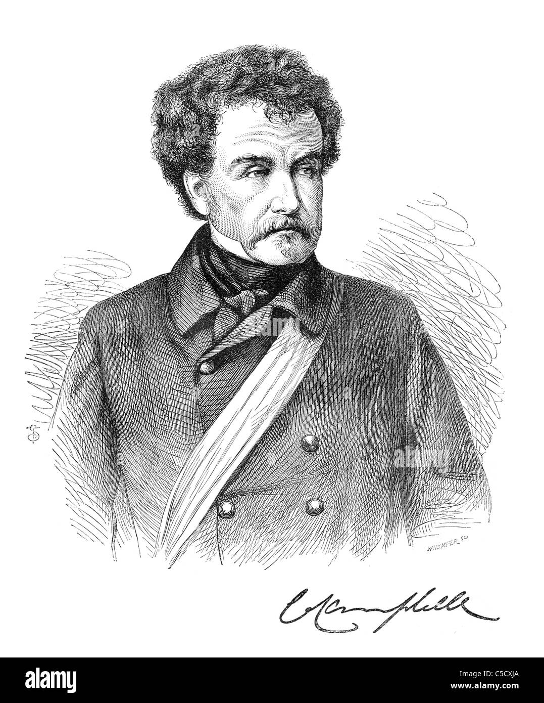 Feldmarschall Colin Campbell, 1. Baron Clyde (1792-1863) Stockfoto