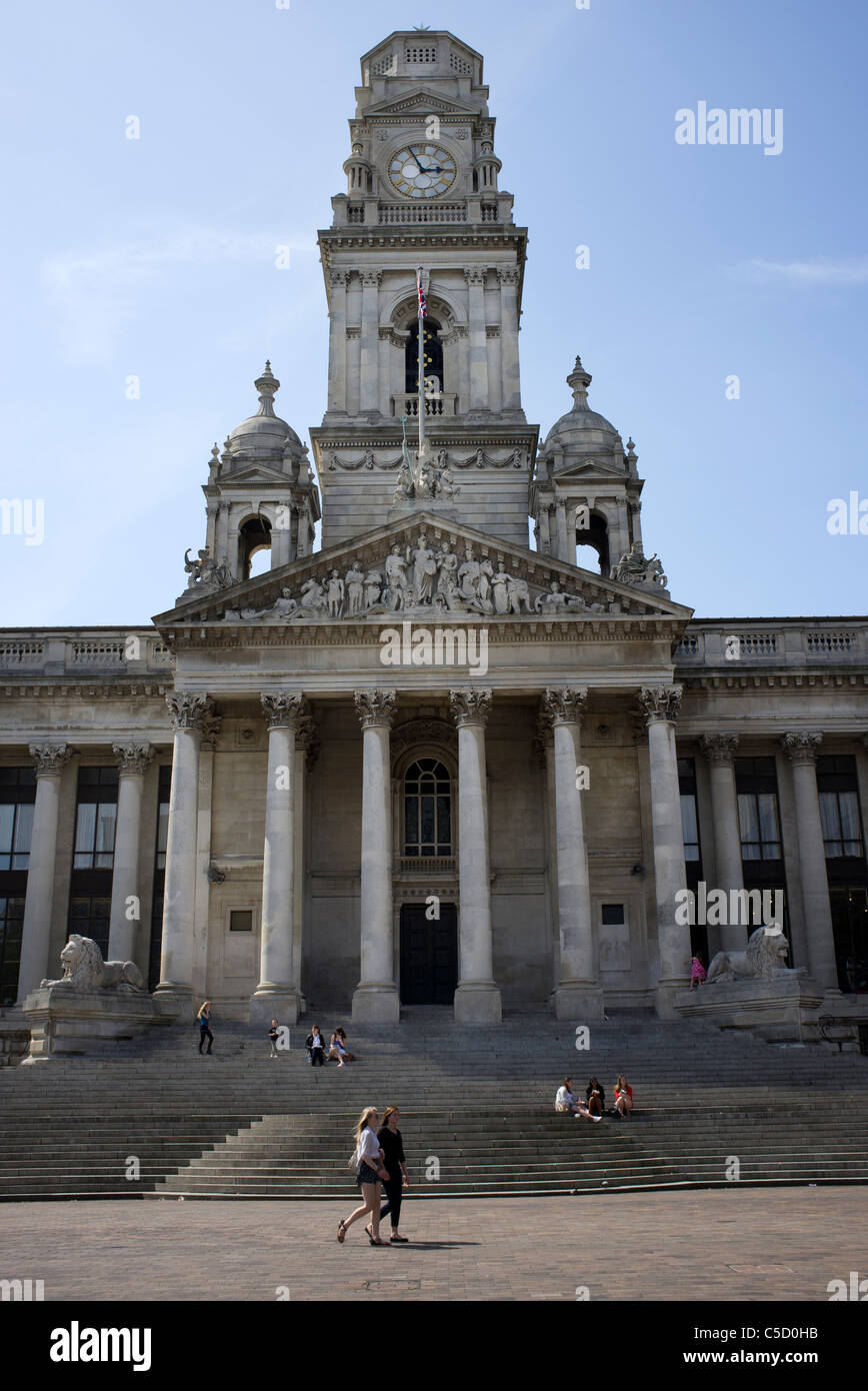 Guildhall-Portsmouth Stadtzentrum Stockfoto