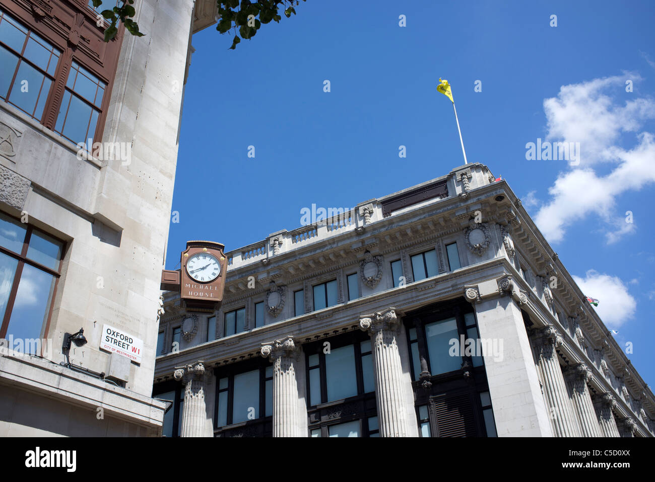 Oxford Street, London England Stockfoto