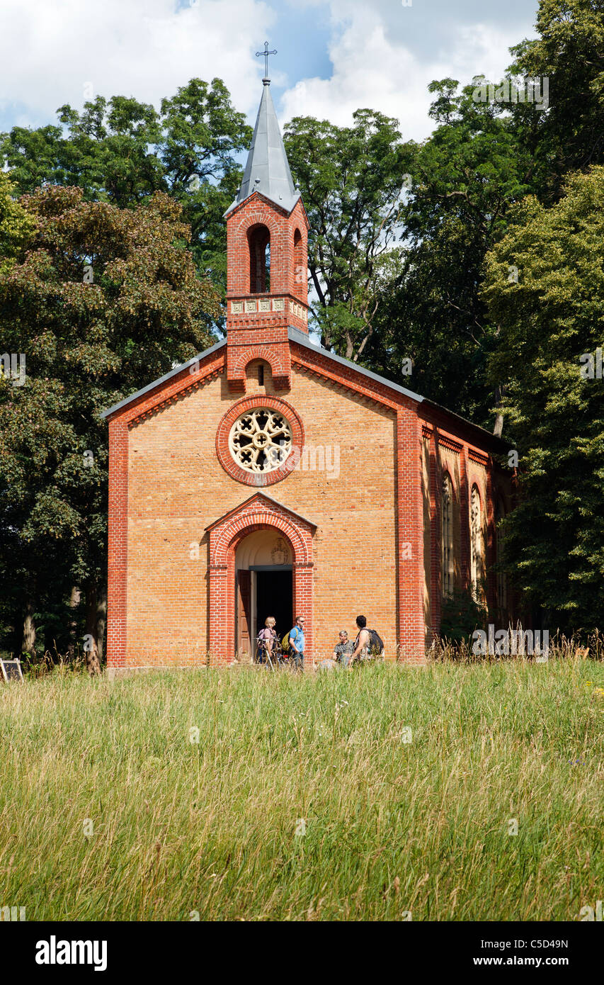 Speck-Kirche, Müritz, Mecklenburg Vorpommern, Deutschland Stockfoto