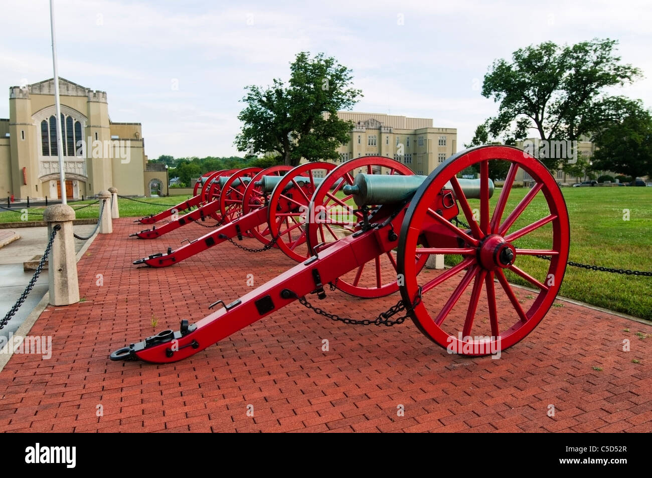 Virginia Military Institute VMI Vereinigte Staaten Armee Offizier College befindet sich in Lexington Virginia Stockfoto