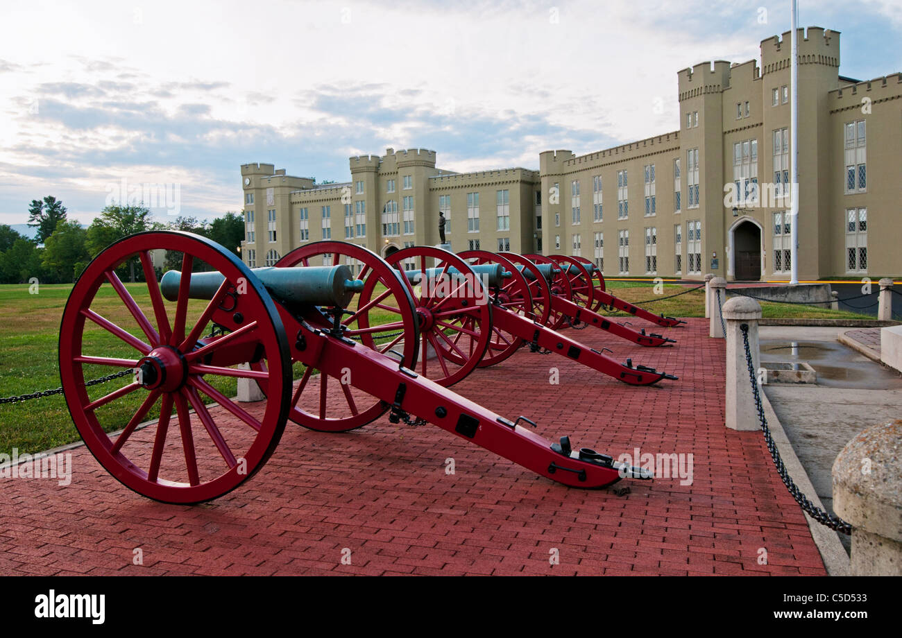 Virginia Military Institute VMI Vereinigte Staaten Armee Offizier College befindet sich in Lexington Virginia Stockfoto