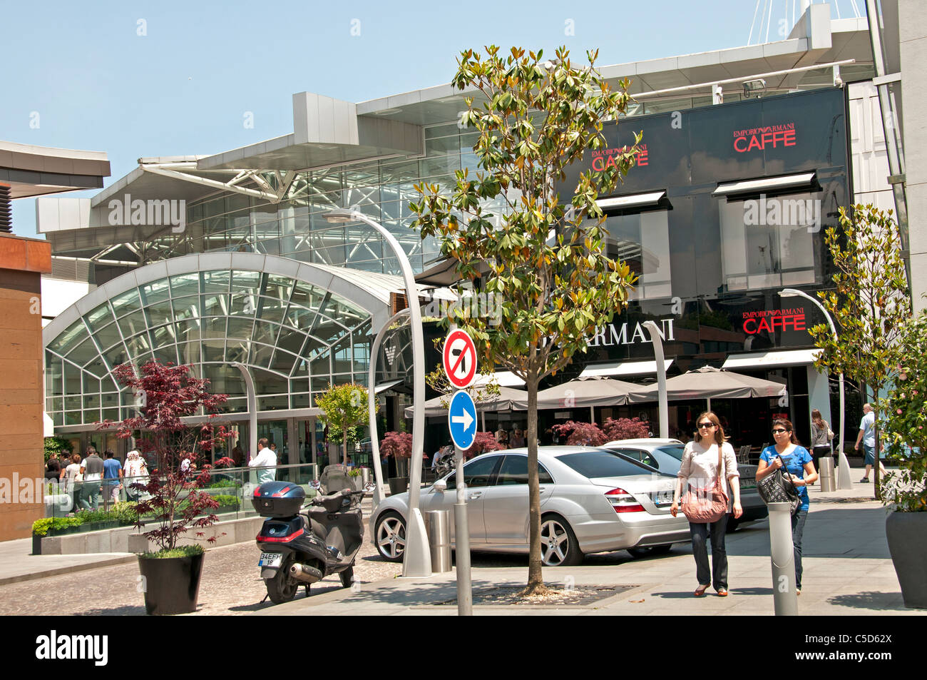 Panino Guisto einer berühmten italienischen Café Istanbul Istinye Park Einkaufszentrum ist eine einzigartige urbanen Lifestyle-Umgebung Stockfoto