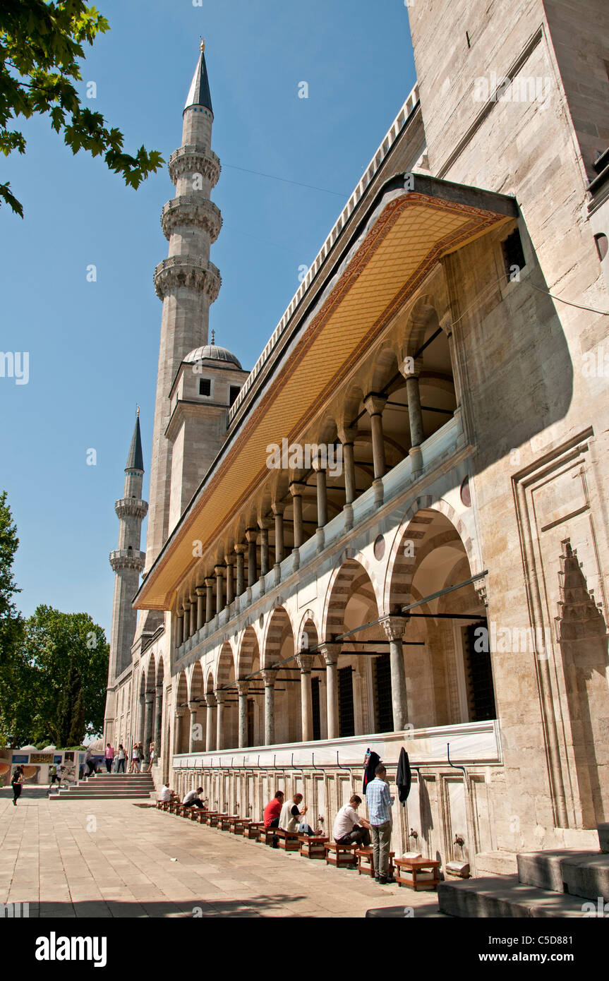 Istanbul Türkei Moschee Süleymaniye Camii Muslim Stockfoto