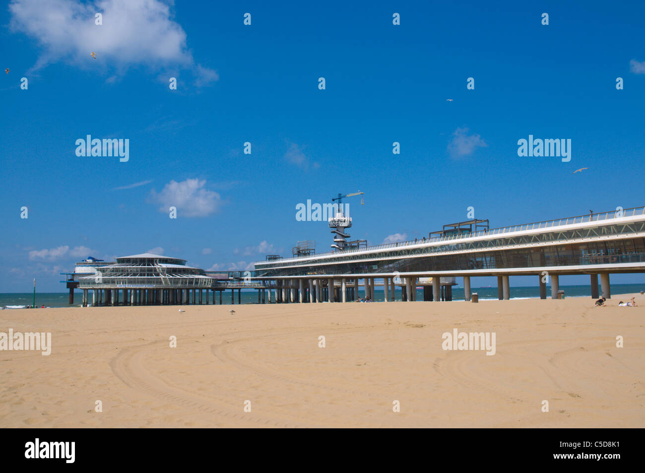 Scheveningen Strand Den Haag den Haag Provinz Süd-Holland Niederlande-Europa Stockfoto