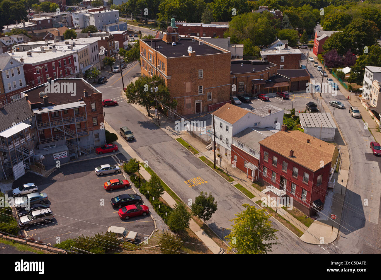 POUGHKEEPSIE, NEW YORK, USA - Ansicht von Poughkeepsie. Stockfoto