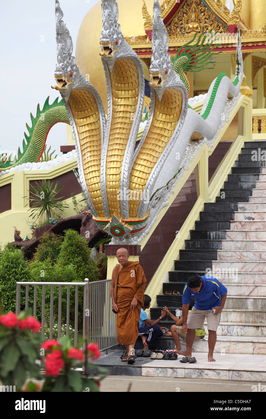 Big Buddha im Tempel Wat Muang, Ang Thong, Zentral-Thailand Stockfoto