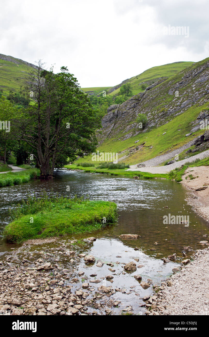 Dovedale Stockfoto