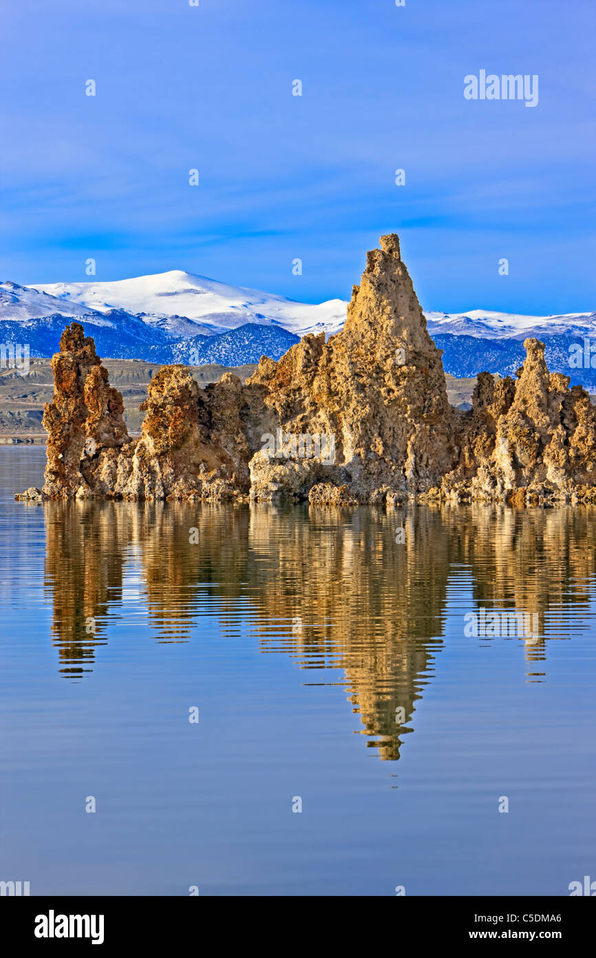 Mono Lake Tufa State Naturschutzgebiet SNR, Kalifornien, USA Stockfoto