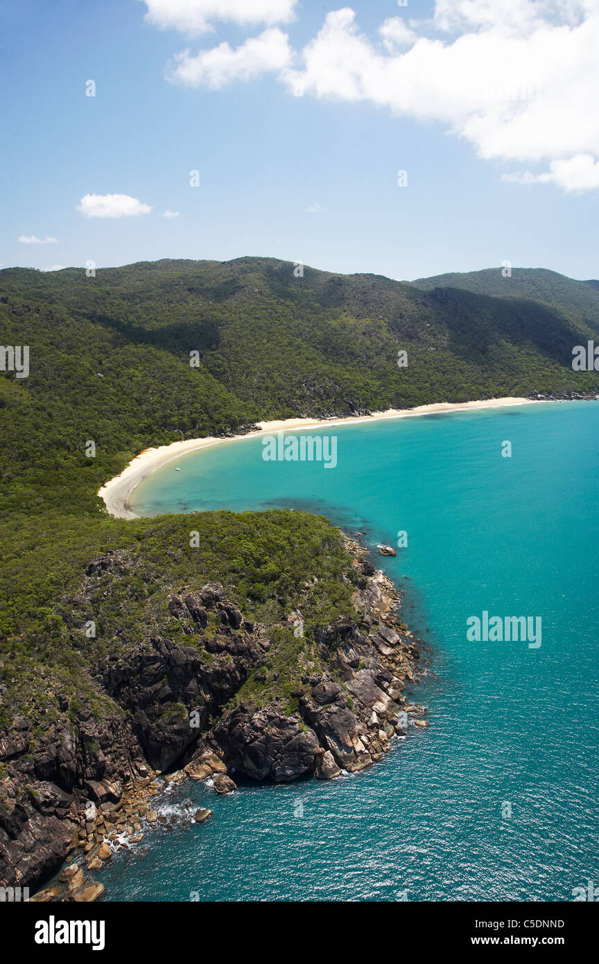 Turtle Bay, in der Nähe von Cairns, Nord-Queensland, Australien - Antenne Stockfoto