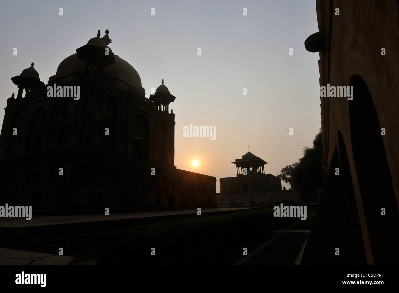 Mogul-Architektur in Allahabad, Indien Stockfoto