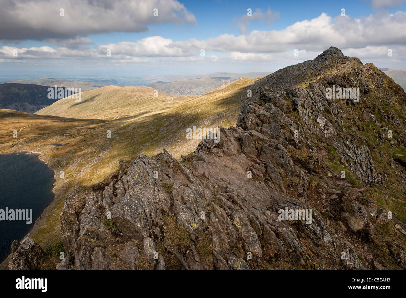 Striding Edge Stockfoto