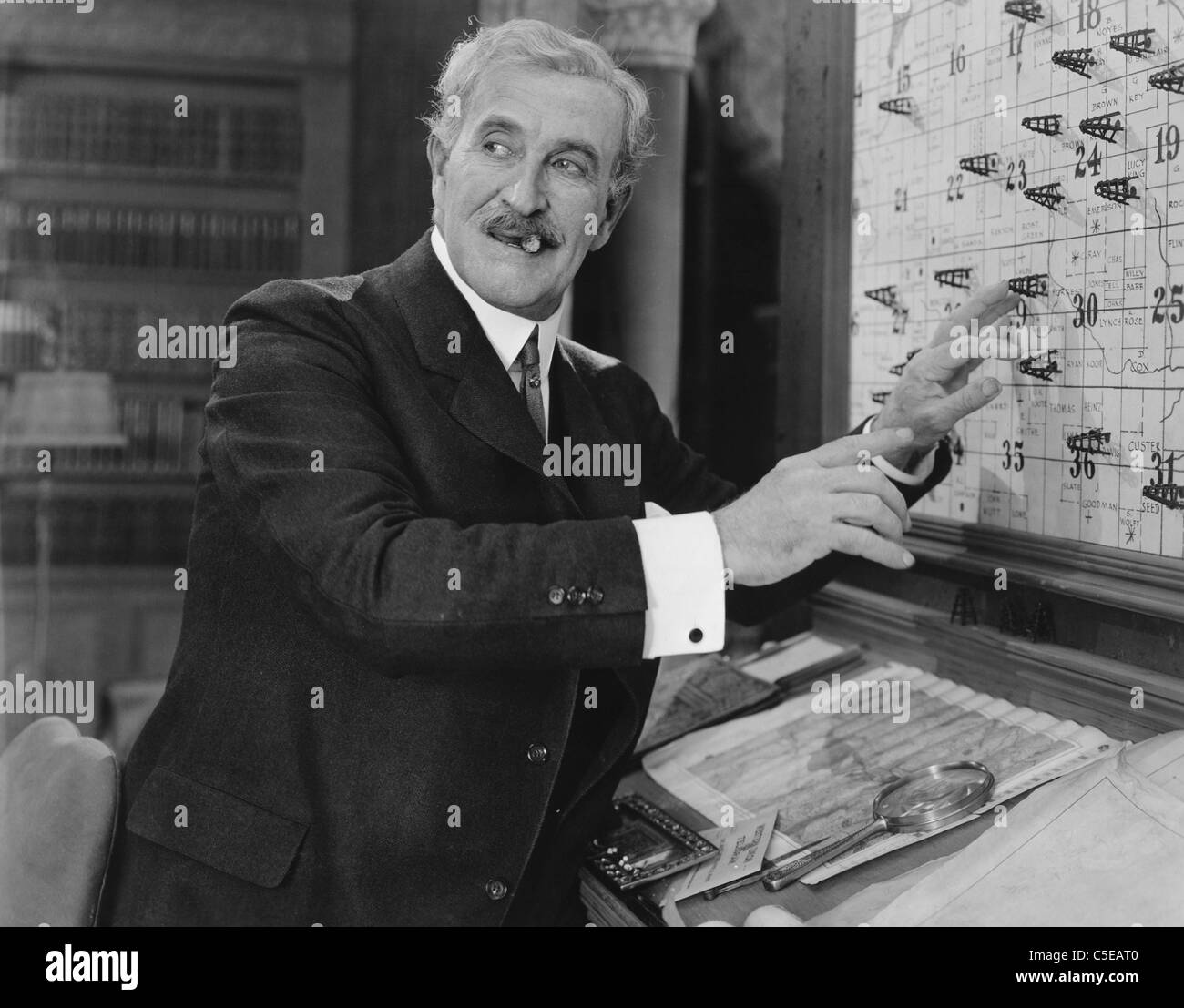 Spiel-plan Stockfoto