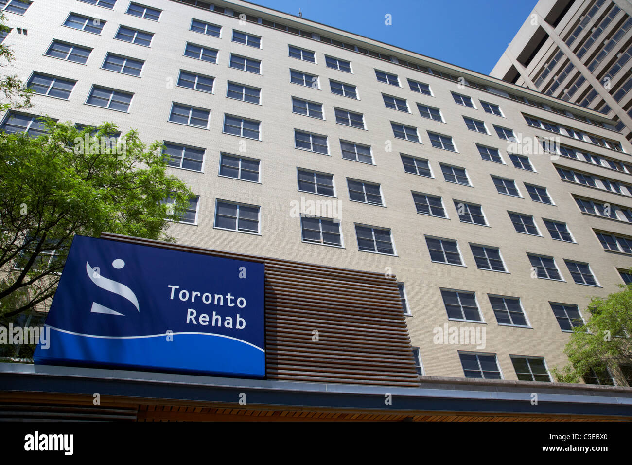Toronto Rehab Institutsgebäude Toronto Ontario Kanada Stockfoto