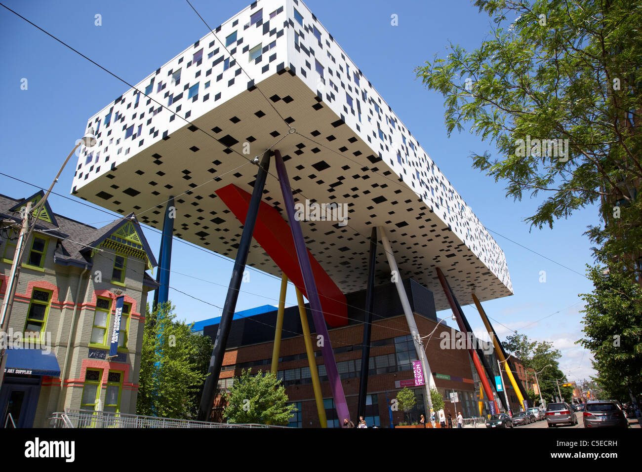 die scharfe Zentrum für Design am Ontario College of Art und Design Ocad Toronto Ontario Kanada Stockfoto