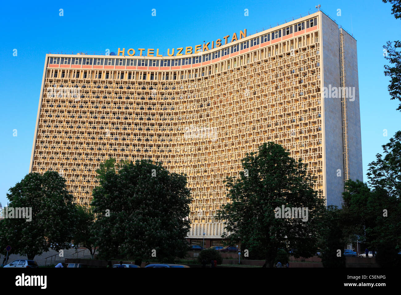 Hotel, Taschkent, Usbekistan Stockfoto