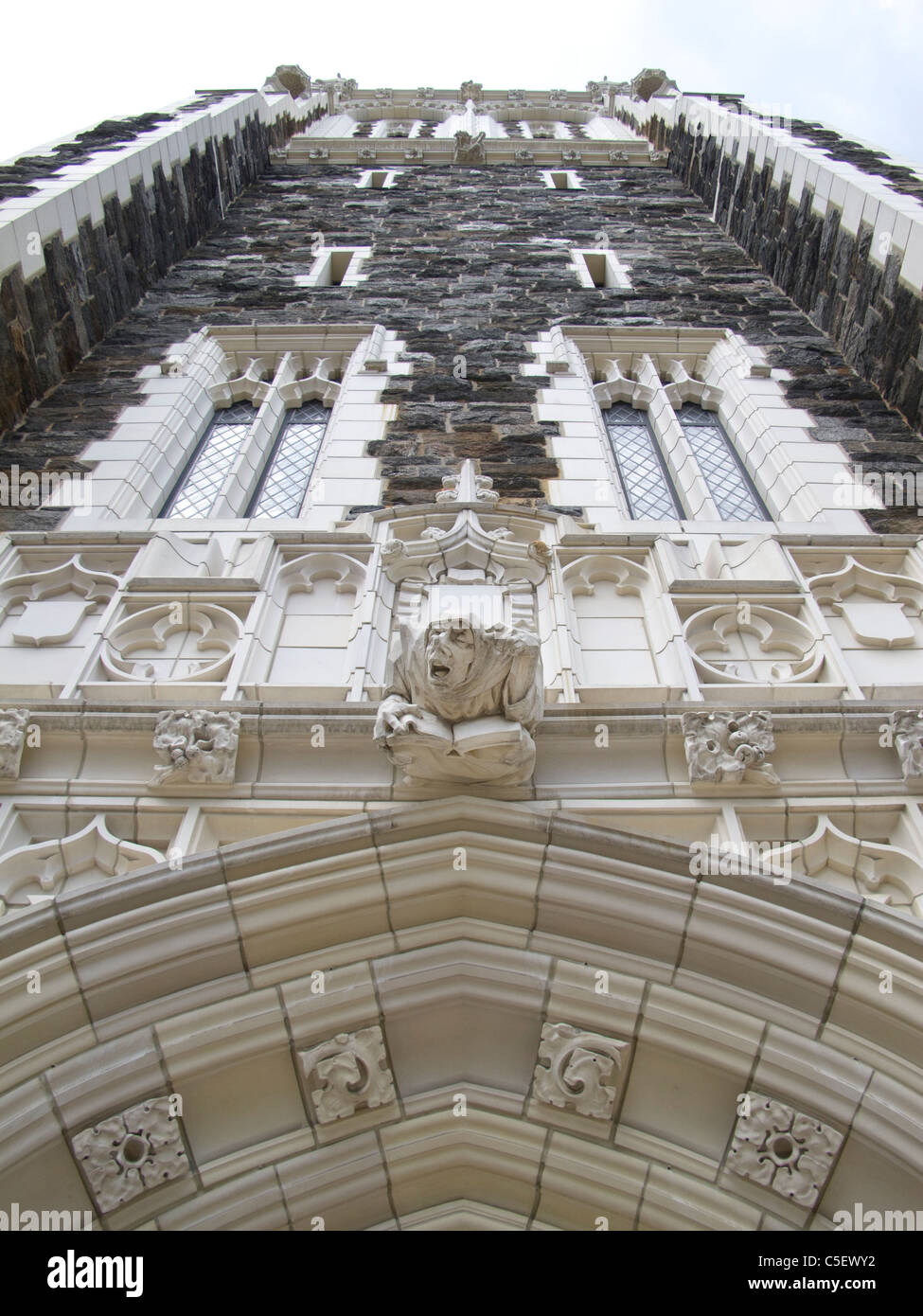 Außenseite des City College of New York Stockfoto