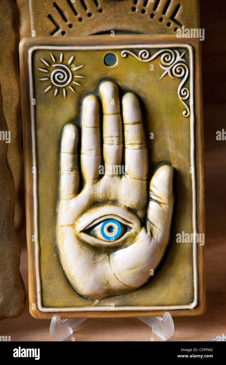 Myra Türkei Evil Eye Glück Amulette Amulett Stockfoto