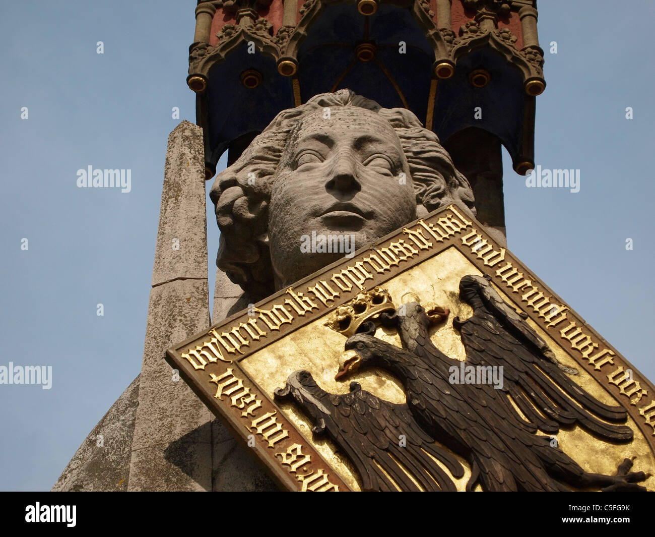 Der Roland-Statue am Marktplatz Bremen - Bremen, Deutschland, Freie Hansestadt Stadt Bremen, Deutschland Stockfoto