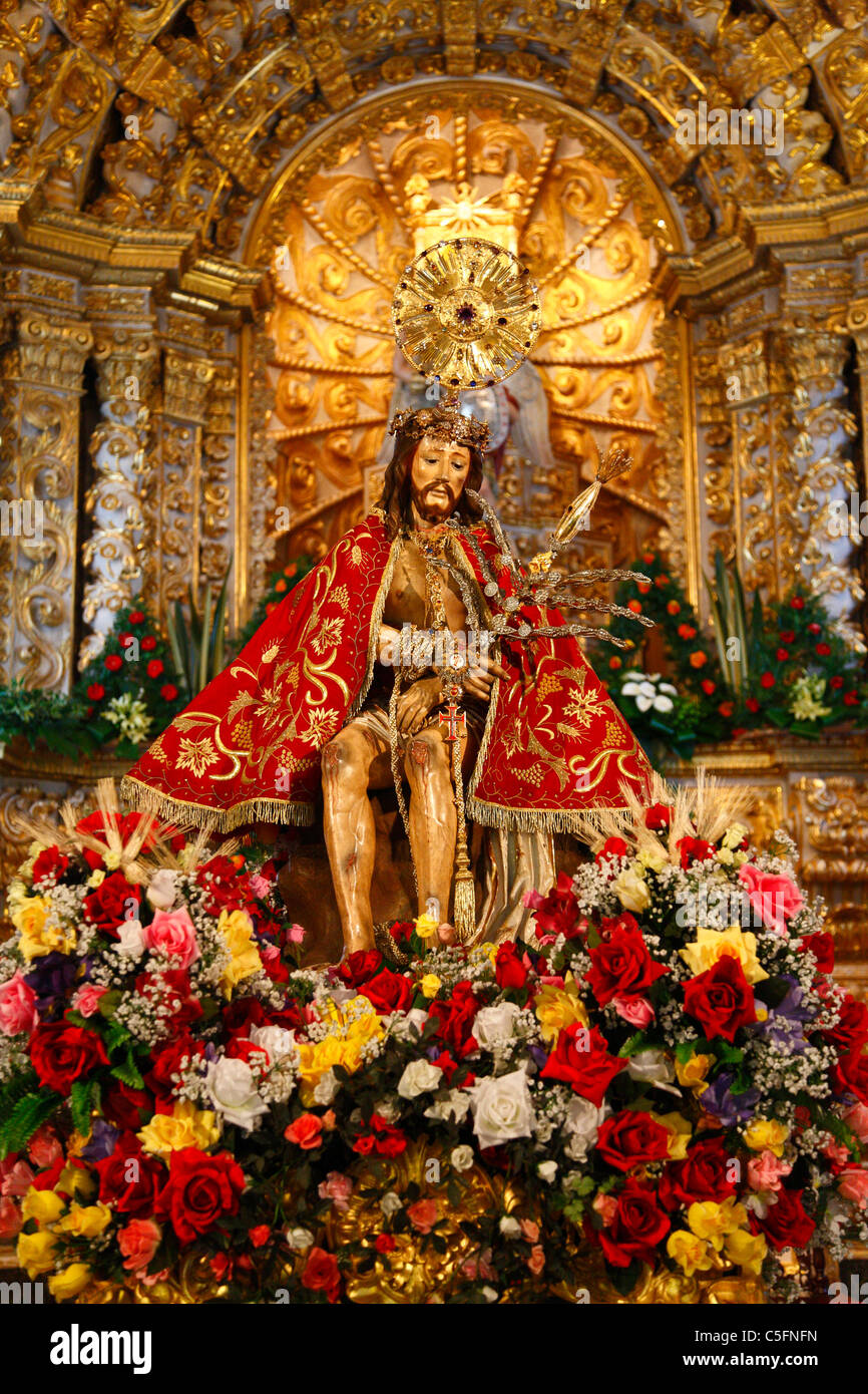 Bild von Senhor Bom Jesus da Pedra, Vila Franca Do Campo, Azoren, Portugal. Stockfoto