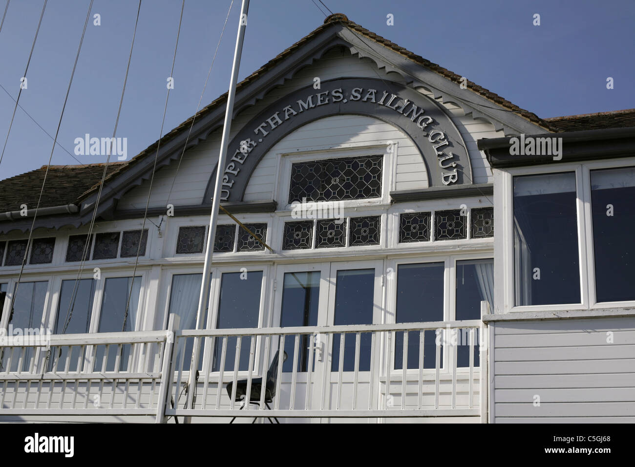 Oberen Themse Sailing Club Haus Bourne End Buckinghamshire England UK Stockfoto