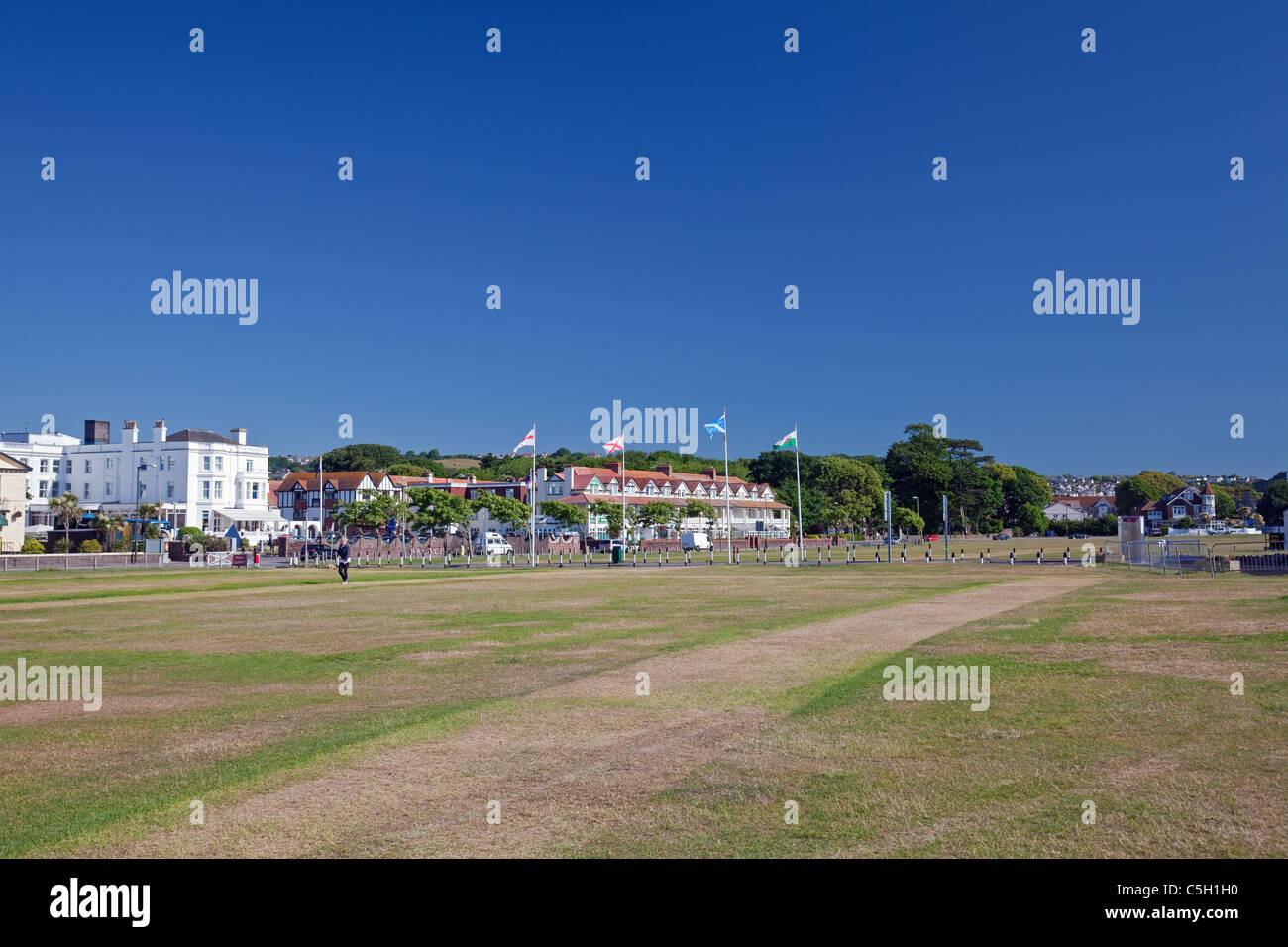 Paignton - The Green, Devon, England, Großbritannien Stockfoto